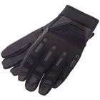 Тактические перчатки с закрытыми пальцами размер XL цвет Черный - изображение 12