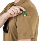Жіноча футболка UTL Polo Shirt - TopCool Lite Helikon-Tex Coyote L Чоловіча тактична - зображення 5
