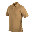 Жіноча футболка UTL Polo Shirt - TopCool Lite Helikon-Tex Coyote M Чоловіча тактична - зображення 1