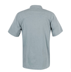 Рубашка Ultralight с коротким рукавом Defender MK2 Ultralight Shirt Short Sleeve Helikon-Tex Light Blue XXXL Тактическая мужская - изображение 3