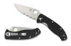 Карманный нож Spyderco Tenacious, полусеррейтор (87.10.42) - изображение 2