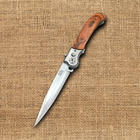 2 в 1 - Выкидной складной нож CL 55S с замком Liner lock + Выкидной нож CL M7 (JKLFDT55S-7) - изображение 4