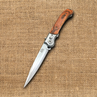 2 в 1 - Складной охотничий нож 23 см CL 789S + Выкидной нож CL 55S с замком Liner lock (CLXSD789S-55S) - изображение 7