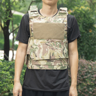 Жилет тактичний AOKALI Outdoor A48 (Camouflage CP) тренувальний камуфляжний на липучках (OPT-12061) - зображення 4
