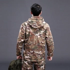Тактическая куртка Pave Hawk PLY-6 Camouflage CP L мужская камуфляжная с капюшоном с козырьком (OPT-19901) - изображение 3