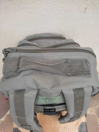 Тактичний військовий рюкзак на плечі Mil-Tec 36 л сірий - зображення 8