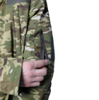 Парку чоловіча тактична для військових та армії Combat SoftShell, куртка військова 3XL Зелена - зображення 8