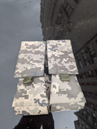 Тактический подсумок РПК, подсумок под 4 рожка с molle Пиксель серый - изображение 4