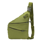 Рюкзак тактический на одно плечо AOKALI Outdoor A38 5L Green - изображение 1