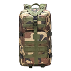 Рюкзак тактичний AOKALI Outdoor A10 35L Camouflage Green - зображення 3