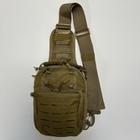 Тактический рюкзак-слинг на 9л койот - изображение 5