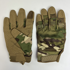 Тактические перчатки с пальцами Gloves FF 5 мультикам М - изображение 13