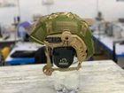 Кавер на каску ФАСТ размер XL шлем маскировочный чехол на каску Fast армейский цвет мультикам - изображение 5
