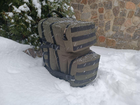 Військовий рюкзак на 60 літрів 55*35 см із системою MOLLE тактичний рюкзак колір Оліва - зображення 3
