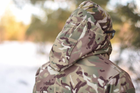 Тактична куртка Softshell армійська військова флісова куртка колір мультикам софтшел розмір 46 для ЗСУ - зображення 4