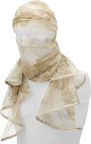 Сетчатый шарф Brandit Commando 190 х 90 см Песочный (#EKIP116P) - изображение 1