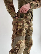 Военная тактическая форма комплект одежды G3 с защитными накладками Рип-стоп Мультикам L - изображение 7