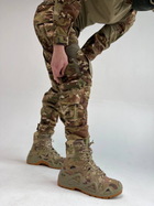 Военная тактическая форма комплект одежды G3 с защитными накладками Рип-стоп Мультикам XL - изображение 9
