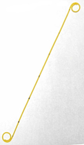 Уретральний довгостроковий стент Carbothane Tecoflex, набір з провідником із нержавіючої сталі. 6 Fr/ CH 26 см довжина. - изображение 1