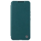 Кожаный чехол-книжка Nillkin Qin Pro Plain Camshield для Samsung Galaxy S22+ Зеленый