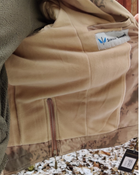Теплый флисовый костюм куртка и штаны софтшелл soft-shell мультикам ЗСУ размер 52 ( ХL ) - изображение 6