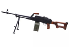 Страйкбольний кулемет A&K PKM Machinegun Wood - зображення 1