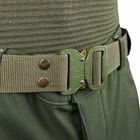 Ремінь тактичний Tactical Belt Олива, 120х4 см - изображение 10