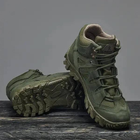 Демісезонні тактичні ботинки Укр Тек олива 40 - зображення 3