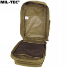 Военный тактический штурмовой рюкзак MIL-TEC из Германии койот на 36 литров для военных ВСУ - изображение 9