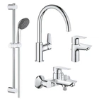 Набір змішувачів 4 в 1 для ванної кімнати та кухні S-Size Grohe StartEdge UA202501SK