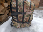 Военный рюкзак на 60 литров с системой MOLLE армейский ВСУ тактический рюкзак цвет мультикам - изображение 7