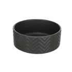Миска керамическая Trixie Ceramic Bowl 1.6L /20 см черный TX-25022