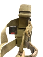 Кобура тактическая для ножа или магазина, армейский подсумок для оружия на ногу, Бежевый - изображение 2