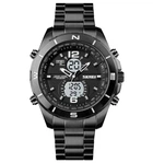 Спортивний годинник чоловічий SKMEI вологозахист 3атм 1670 Black/White