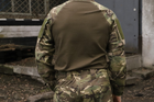 Тактичний військовий одяг. Чоловіча бойова сорочка Убакс (UBACS) з довгим рукавом мультикам розмір 64 (BEZ-2211) - зображення 5