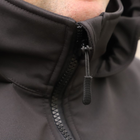 Тактична куртка Softshell. Куртка Софтшелл Haunt-Hanter. Розмір 54 чорний (0016К-1) - зображення 5