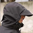 Тактична куртка Softshell. Куртка Софтшелл Haunt-Hanter. Розмір 56 чорний (0016К-1) - изображение 4