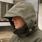 Тактична куртка Softshell. Куртка Софтшелл Haunt-Hanter. Розмір 46 олива (0016К-О) - изображение 3