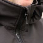 Тактична куртка Softshell. Куртка Софтшелл Haunt-Hanter. Розмір 46 чорний (0016К-1) - зображення 5