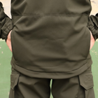 Тактична куртка Softshell. Куртка Софтшелл Haunt-Hanter. Розмір 46 олива (0016К-О) - изображение 12