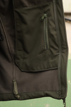 Тактична куртка Softshell. Куртка камуфляжна Софтшелл Haunt-Hanter. Розмір 58 олива (0016К-О) - изображение 13
