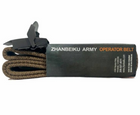 Ремінь тактичний ZHANBEIKU ARMY TACTICAL SERIES 5.11+ 38 мм 1,2 м Койот - зображення 3