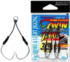Крючок Decoy DJ-88 Twin Pike 2/0 (2 шт / уп)