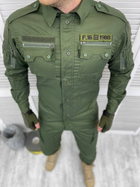 Тактичний військовий костюм M16 ( Рубашка + Штани ), Камуфляж: Олива, Розмір: L - зображення 3