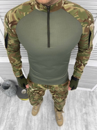 Тактичний військовий костюм Nation, ( Убакс + Штани ), Камуфляж: Мультикам, Розмір: M - зображення 3