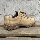 Кросівки тактичні з натуральної шкіри TECH 20 40 р 26.5 см бежеві - зображення 6