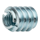 Гайка М6х12 різьбова врізна цинк з п/г PL8 D12 Steelfix 10 шт (049113)