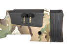 Снайперська страйкбольна гвинтівка Specna Arms SA-S03 Core with Scope and Bipod Multicam - зображення 10