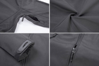 Куртка / ветровка тактическая Softshell grey (серый) софтшелл Размер M - изображение 7