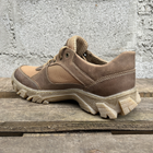 Кросівки тактичні з натуральної шкіри та тканини Spring 8022 45р 29,5 см бежеві - зображення 4